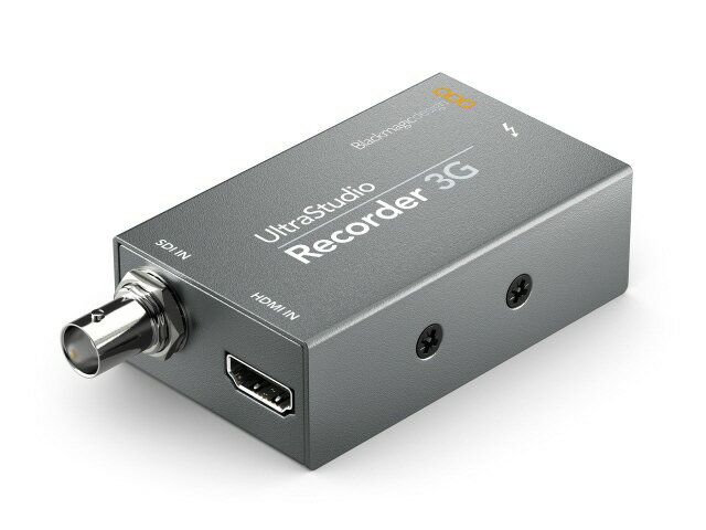 楽天YOUPLAN【ポイント10倍】 Blackmagic Design キャプチャーボード・ビデオキャプチャ UltraStudio Recorder 3G [タイプ：外付 インターフェイス：Thunderbolt キャプチャフォーマット：MPEG2/DV/H.264/HDV/H.265/Apple ProRes] 【P10倍】