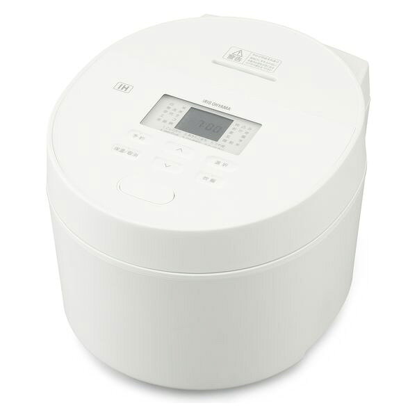 乐天商城 - 【ポイント10倍】 アイリスオーヤマ 炊飯器 RC-ISA50-W [ホワイト] [タイプ：IH炊飯器 炊飯量：5.5合 早炊き：○ 保温時間：12時間] 【P10倍】