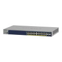 【ポイント10倍】 NETGEAR スイッチングハブ(ネットワークハブ) GS728TPP-300JPS [転送速度:10BASE-T(10Mbps)/100B...