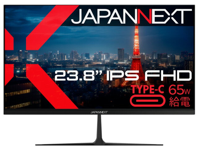 【ポイント10倍】 JAPANNEXT PCモニター・液晶ディスプレイ JN-i2382FHD-C65W [23.8インチ] 【P10倍】