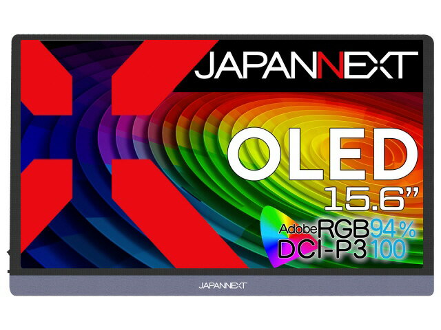 ڥݥ10ܡ JAPANNEXT PC˥վǥץ쥤 JN-MD-OLED156UHDR [15.6] [˥15.6() ˥ס磻 ١ʵʡˡ4K3840x2160 ѥͥࡧOLEDѥͥ ɽ̽쥢() üҡminiHDMIx1/USB Type-Cx2]