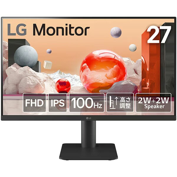 【ポイント10倍】 LGエレクトロニクス PCモニター・液晶ディスプレイ 27MS550-B [27インチ] 【P10倍】