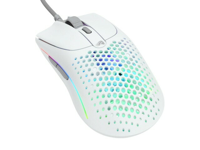 【ポイント10倍】 Glorious PC Gaming Race マウス Glorious Model O 2 Wired GLO-MS-OV2-MW [White] [タイプ：光学式マウス インターフェイス：USB その他機能：カウント切り替え可能 ボタン数：6ボタン 重さ：59g] 【P10倍】