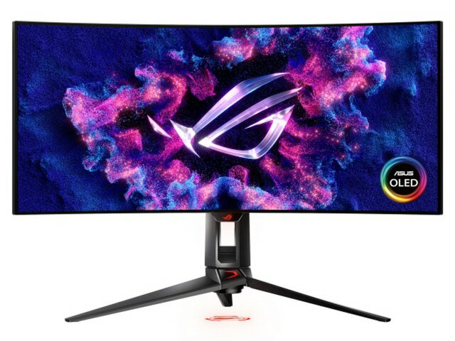 【ポイント10倍】 ASUS PCモニター・液晶ディスプレイ ROG Swift OLED PG34WCDM [33.94インチ Dark gray] 【P10倍】