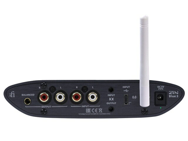 YOUPLANの【ポイント10倍】 iFi audio ヘッドホンアンプ・DAC ZEN Blue 3 [タイプ：DAC(D/Aコンバーター) ハイレゾ：○] 【P10倍】｜アングル3
