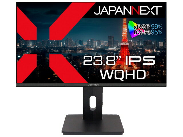 【ポイント10倍】 JAPANNEXT PCモニター・液晶ディスプレイ JN-IPS2380FLWQHD-HSP-N [23.8インチ] 【P10倍】