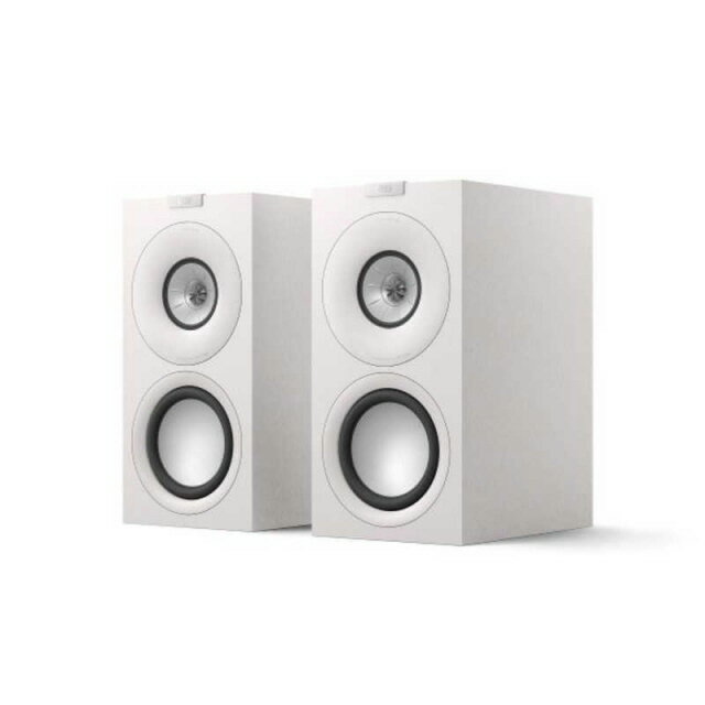 【ポイント10倍】 【代引不可】KEF スピーカー Q Concerto Meta [サテンホワイト ペア] [販売本数：ペア タイプ：ステレオ 形状：ブックシェルフ型 インピーダンス：4Ω WAY：3WAY] 【P10倍】