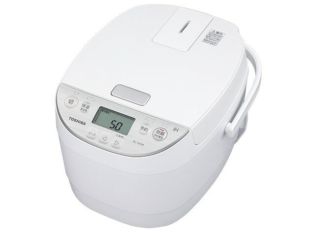 【ポイント10倍】 東芝 炊飯器 RC-10HW(W) [ホワイト] [タイプ：IH炊飯器 炊飯量：5.5合 早炊き：○ 保温時間：24時間] 【P10倍】