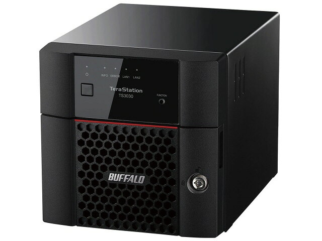 【ポイント10倍】 バッファロー NAS(ネットワークHDD) TeraStation TS3230DN0402 [ドライブベイ数：HDDx2 容量：HDD：4TB LAN速度：2.5GbE] 【P10倍】