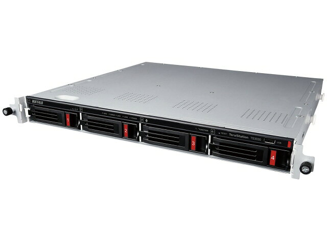 【ポイント10倍】 バッファロー NAS(ネットワークHDD) TeraStation TS3430RN0404 [ドライブベイ数：HDDx4 容量：HDD：4TB LAN速度：2.5GbE] 【P10倍】