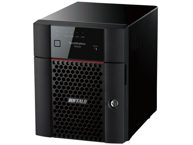 【ポイント10倍】 バッファロー NAS(ネットワークHDD) TeraStation TS3430DN3204 [ドライブベイ数：HDDx4 容量：HDD：32TB LAN速度：2.5GbE] 【P10倍】
