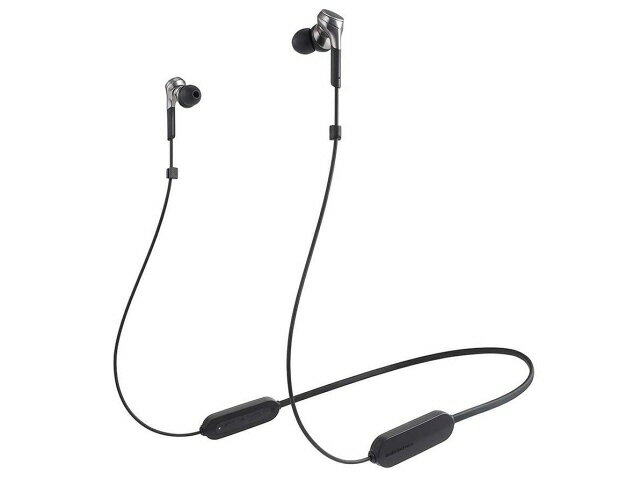 Headphones - 【ポイント10倍】 オーディオテクニカ イヤホン・ヘッドホン SOLID BASS ATH-CKS660XBT GM [ガンメタリック] [装着方式：ネックバンド 駆動方式：ダイナミック型] 【P10倍】