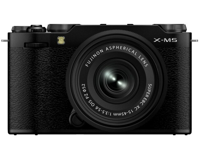 【ポイント10倍】 富士フイルム デジタル一眼カメラ FUJIFILM X-M5 XC15-45mmレンズキット [ブラック] 【P10倍】
