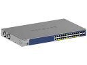 【ポイント10倍】 NETGEAR スイッチングハブ(ネットワークハブ) GS728TXP-300JPS [転送速度:10BASE-T(10Mbps)/100B...