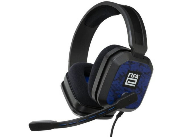 【ポイント10倍】 サイバーガジェット ヘッドセット FIFAE-GMHS-BK [ブラック] [ヘッドホンタイプ：オーバーヘッド プラグ形状：ミニプラグ 装着タイプ：両耳用 接続方式：ワイヤード(有線) リモコン：○ ゲーミング：○] 【P10倍】