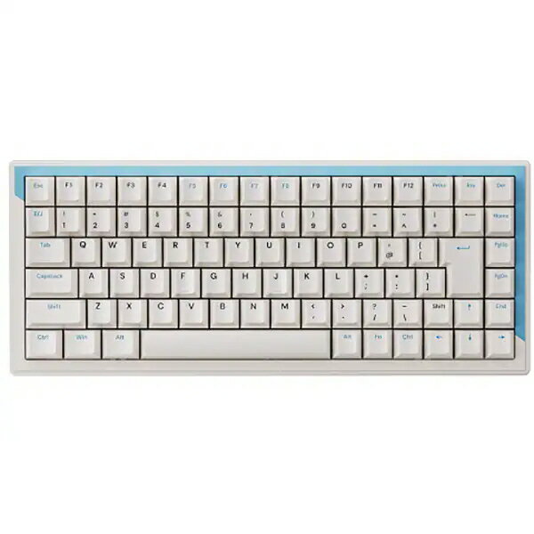 【ポイント10倍】 DrunkDeer キーボード G75 G75-W0P04-JP [Blue] [キーレイアウト：日本語86/75% Layout インターフェイス：USB テンキー：なし(テンキーレス)] 【P10倍】