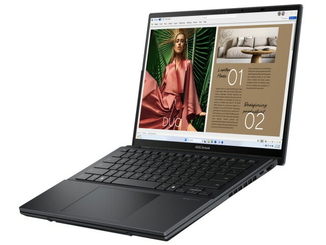 �ڥݥ����10�ܡ� ASUS ���֥�å�PC Zenbook DUO UX8406CA UX8406CA-U9321WS [���󥯥����륰�졼] ��P10�ܡ�