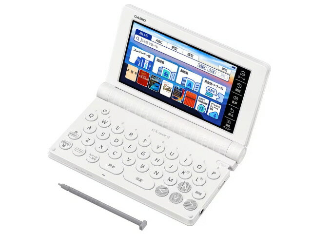 【ポイント10倍】 カシオ 電子辞書 エクスワード XD-SA9000WE [ホワイト] [主な用途：海外旅行/英語学習(一般)/英語学習(TOEIC)/英語学習(小学・中学・高校) 本体機能：タッチパネル/音声] 【P10倍】