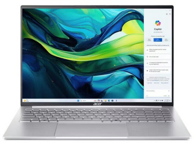 【ポイント10倍】 Acer ノートパソコン Swift Lite 16 SFL16-51M-F56Y/F [ライトシルバー] 【P10倍】