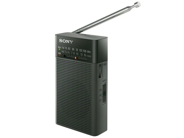 【ポイント10倍】 SONY ラジオ ICF-P26 [受信バンド：AM/FM アナログ：○ ワイドFM：○ 乾電池：単3×2] 【P10倍】