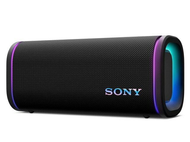 【ポイント10倍】 SONY Bluetoothスピーカー・ワイヤレススピーカー ULT FIELD 5 SRS-ULT50 (BZ) [ブラック] [Bluetooth：○ 総合出力：50W スピーカー構成：2Way 駆動時間：電池持続時間：約25時間 防水・防滴：○ 複数台同時再生(Bluetooth)：○] 【P10倍】