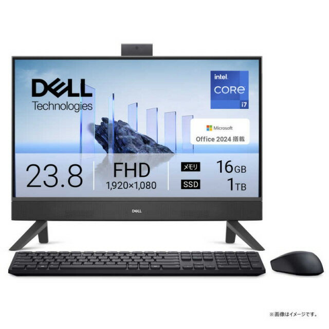 【ポイント10倍】 Dell デスクトップパソコン Dell 24 オールインワン AD67-FNBHBC [ダークシャドウグレー] 【P10倍】