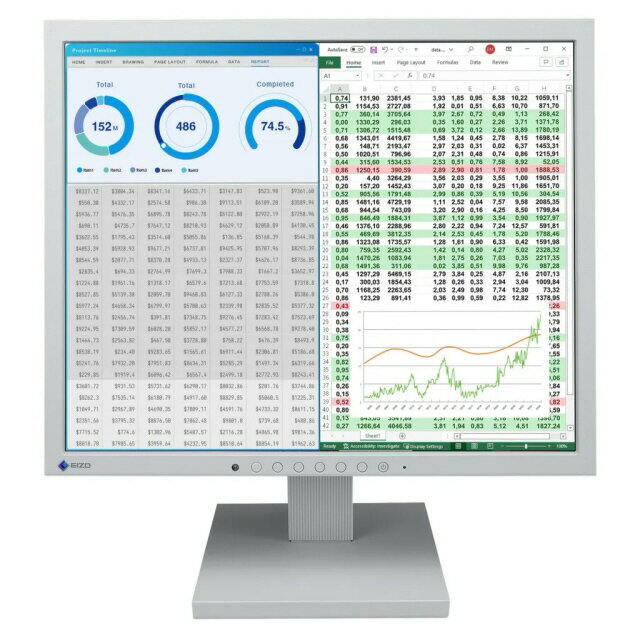 【ポイント10倍】 EIZO PCモニター・液晶ディスプレイ FlexScan S1734-TGY [17インチ セレーングレイ] 【P10倍】