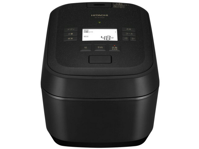 【ポイント10倍】 日立 炊飯器 ふっくら御膳 RZ-W100JM(K) [漆黒] [タイプ：圧力IH炊飯器 炊飯量：5.5合 早炊き：○ 保温時間：40時間 蒸気セーブ：○] 【P10倍】のサムネイル