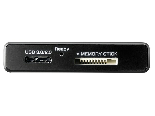 YOUPLANの【ポイント10倍】 IODATA カードリーダー US3-U2RW/B [USB 17in1] [インターフェース：USB3.0 USB2.0 USB SDカード：○ microSDカード：○] 【P10倍】｜アングル3