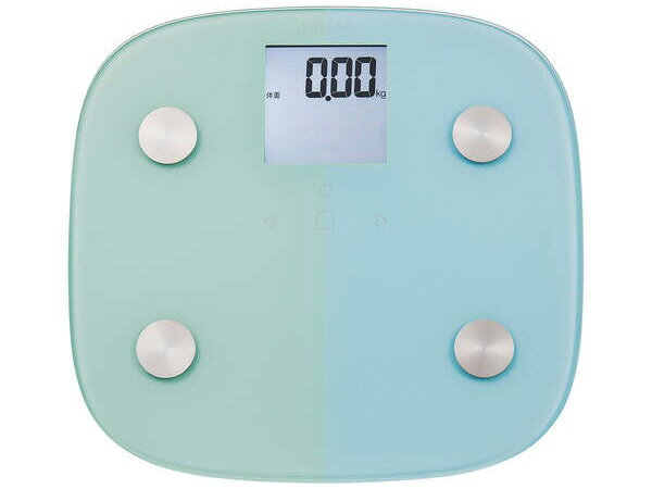 【ポイント10倍】 エレコム 体重計・体脂肪計・体組成計 エクリア CAFS010BU [ブルー] [タイプ：体組成計 測定方式：両足 サイズ：300x25x280mm 重量：1.4kg] 【P10倍】