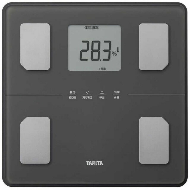 【ポイント10倍】 タニタ 体重計・体脂肪計・体組成計 BC-771-DG [ダークグレー] [タイプ：体組成計 測定方式：両足 サイズ：280x26x280mm 重量：1.6kg] 【P10倍】