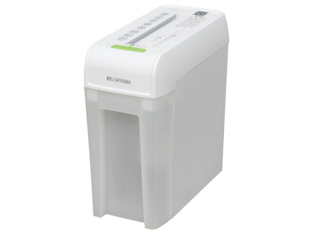 【ポイント10倍】 アイリスオーヤマ シュレッダー P6HC [ホワイト] [最大投入幅：A4 最大細断枚数(手差..