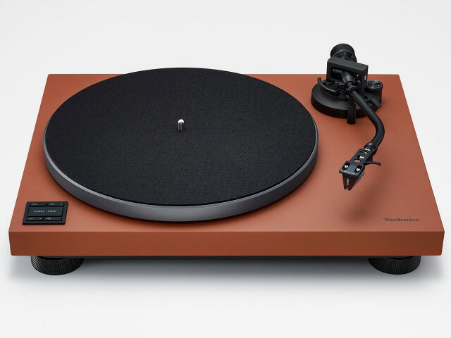 【ポイント10倍】 パナソニック レコードプレーヤー Technics SL-50C-T[テラコッタブラウン] [駆動方式：ダイレクトドライブ 付属カートリッジ：MM型 フォノイコライザー：○ 対応回転数：33 1/3、45、78rpm] 【P10倍】