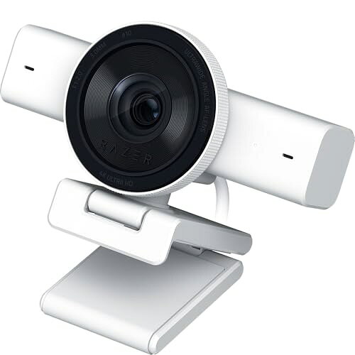 【ポイント10倍】 Razer WEBカメラ Kiyo V2 RZ19-05370200-R3M1 [White] [画素数：830 万画素 最大フレームレート：60 fps 内蔵マイク：○] 【P10倍】