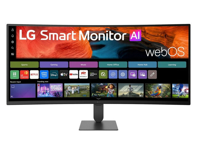【ポイント10倍】 LGエレクトロニクス PCモニター・液晶ディスプレイ LG Smart Monitor AI 34U620SB-B [34インチ ブラック] 【P10倍】