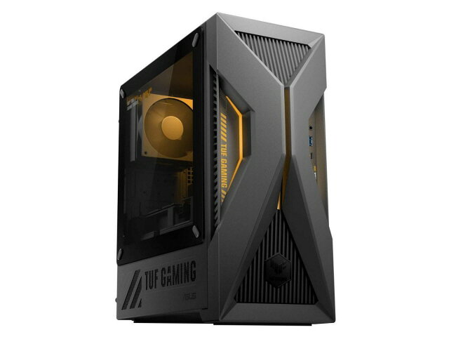 【ポイント10倍】 ASUS デスクトップパソコン TUF Gaming T500 T500MV T500MV-07240H259W [ソーラーエクリプスグレー] [CPU種類：インテル Core 7 240H CPUスコア(PassMark)：24016 メモリ容量：16GB ストレージ容量：M.2 SSD：512GB OS：Windows 11 Home 64bit] 【P10倍】