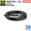 HDMI 光ファイバーケーブル 4K対応