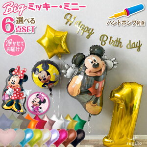 ミッキー ミニー ミッキーマウス バルーン 誕生日 飾り付け ディズニー Disney ビッグ 数字 2歳 3歳 4歳 1歳 飾り サプライズ アルミバルーン 男の子 女の子 ポンプ付 ミニーマウス セット 全身 代引き不可 yct regalo