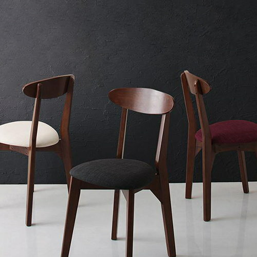 ダイニング チェア アーム無し グレー ベージュ レッド パープル 幅：40cm〜49cm 奥行き：40cm〜49cm 高さ：70cm〜79cm カジュアル クラシック シンプル ベーシック モダン 無地 木 アイボリー 灰 グレー 赤 レッド 背もたれ付き かわいい おしゃれ クラシック モダン