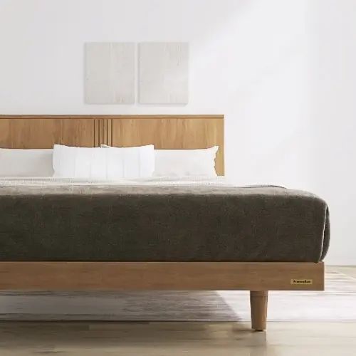 Rakuten - [ベッド クイーン] フランスベッド 幅171.5cm すのこ マットレス付き 脚付き コンセント付き 防ダニ 抗菌 防臭 日本国産 シンプル モダン 北欧風 アーバン ナチュラル フランスベッド 高さ調整 低ホルムアルデヒド ホワイト 幅120cm 長さ208cm フレームのみ