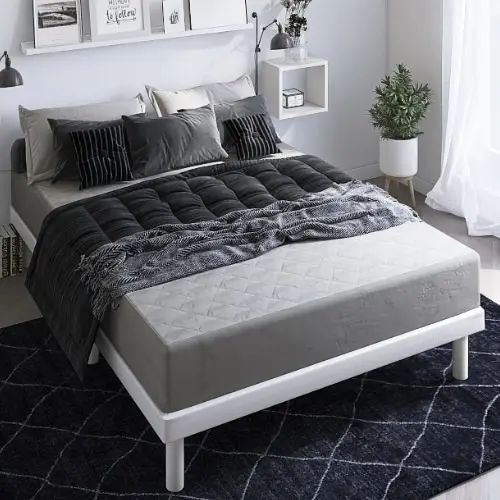 [ベッド セミダブル] 幅120cm ローベッド フロアベッド すのこ マットレスベッド マットレス付き 分割..