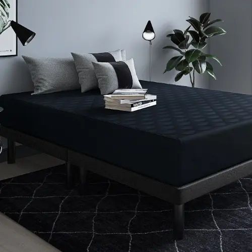 [ベッド セミシングル] 幅80cm ローベッド すのこ マットレス付き 分割式 ヘッドレス 脚付き 防ダニ 抗..