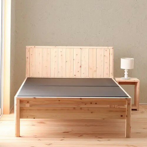 シングルベッド ローベッド 畳ベッド 天然木使用 日本国産 高さ調節 シンプル モダン 高級感 幅101cm ..