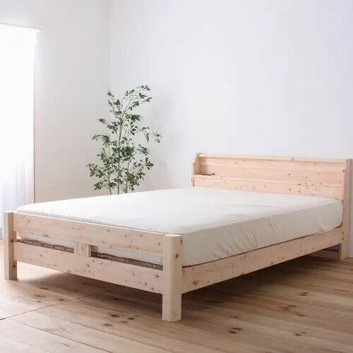 乐天商城 - シングル ローベッド 棚付き コンセント付き 天然木使用 高さ調節 日本国産 頑丈 ホワイト 幅120cm 長さ206cm 通常檜すのこ 繊細檜すのこ フレームのみ 日本製ポケットコイル スタンダード ハイグレード プレミアム デラックス ソフト レギュラー ハード 組立設置