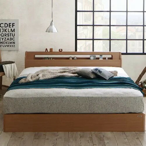 クイーンベッド 収納付きベッド モ�