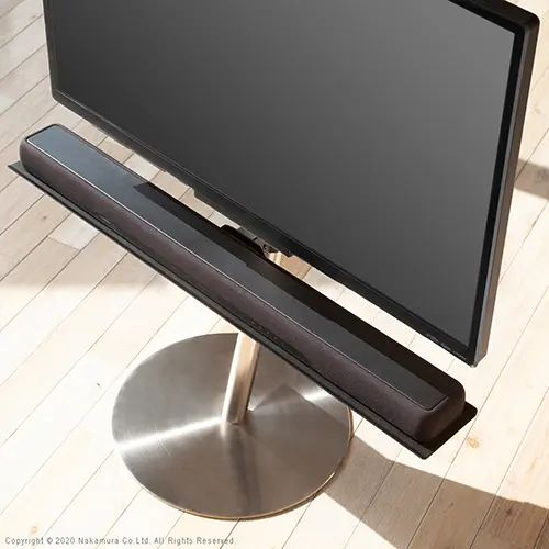 テレビ台 幅60cm以下 ロータイプ ハイタイプ テレビスタンド 専用棚 高さ調整 サテンブラック サテンホワイト 幅95cm 奥行き14cm サウンドバー棚 耐荷重5kg スタイリッシュ 実用性 デザイン性