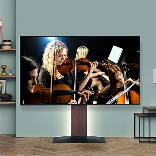 お客様の注目キーワードはこちら！すっきりレイアウト 背面収納付壁よせTVスタンド ロータイプ V3こちらの「背面収納付壁よせTVスタンド ロータイプ V3」は、厚さわずか4.5cmのフロントパネルですっきりとテレビを飾ることができる、見た目...