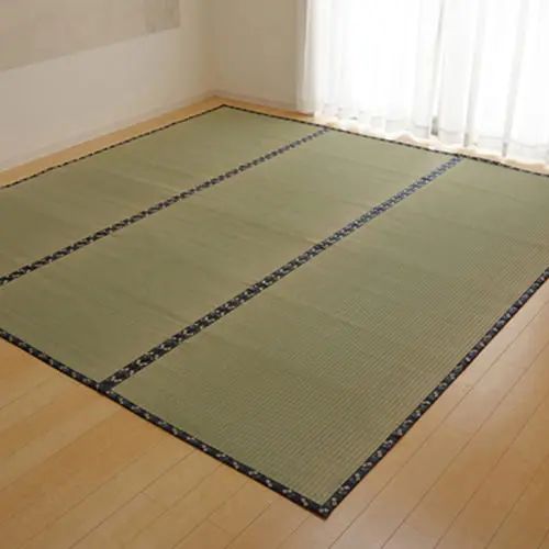 乐天商城 - [い草 ラグ] 抗菌 防臭 湿度調整 空気浄化作用 シンプル 日本国産 軽量 純国産 い草上敷き 和室 汚れ防止 九州産い草 弾力性 高品質 ハイクオリティ 丈夫 耐久性 両面仕様 コンパクト収納 カーペット 畳保護