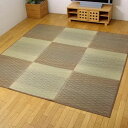 い草 ラグ 裏面不織布 抗菌 防臭 湿度調整 空気浄化作用 ウレタンフォーム シンプル ブルー ブラウン 幅240cm 長さ240cm 320cm