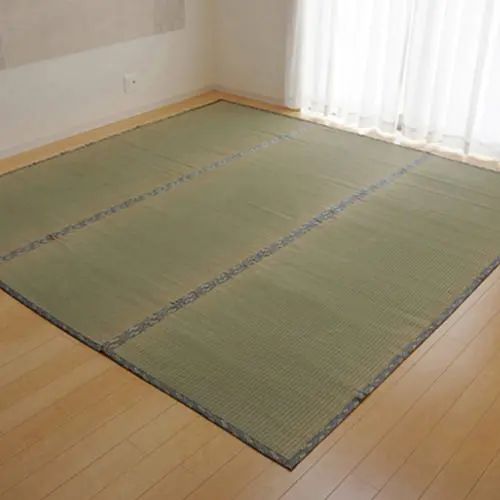 Rakuten - [い草 ラグ] 抗菌 防臭 湿度調整 空気浄化作用シンプル 日本国産 軽量 純国産 い草上敷き 和室 汚れ防止 九州産い草 弾力性 高品質 ハイクオリティ 丈夫 耐久性 両面仕様 コンパクト収納 カーペット 畳保護